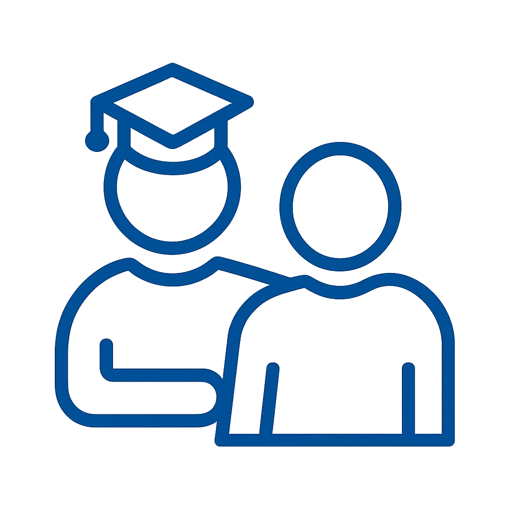 Pictogram persoonlijk en praktijkgericht