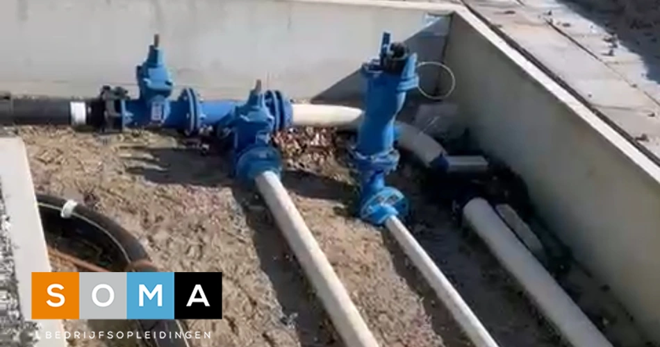 Praktijkruimte Monteur Water bij SOMA Bedrijfsopleidingen