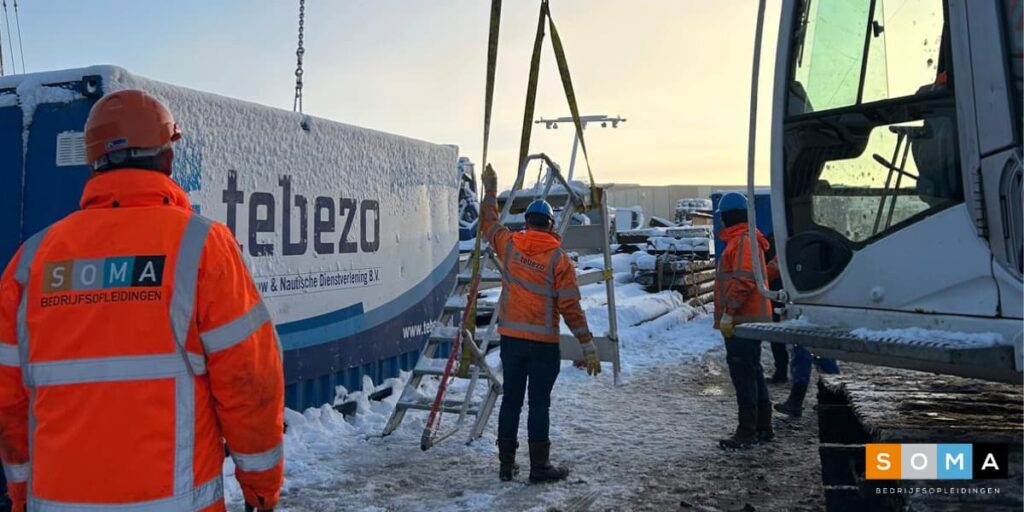Incompany training Veilig Aanslaan van Lasten door SOMA Bedrijfsopleidingen bij Tebezo in Genemuiden.
