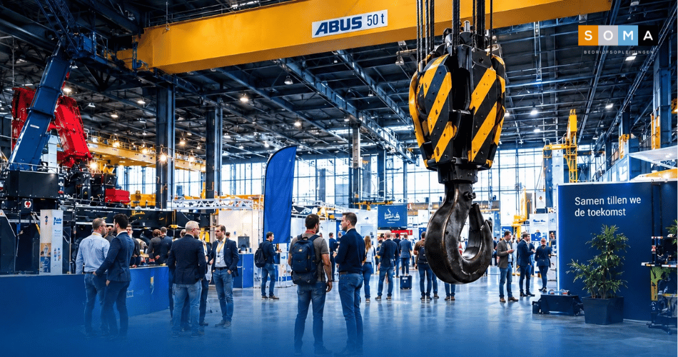 SOMA Bedrijfsopleidingen is aanwezig op de Hijs en Hef expo in Rotterdam.